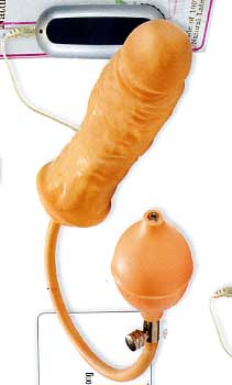 INFLATABLE VIBRATOR NATUREL PROSTHETIC
