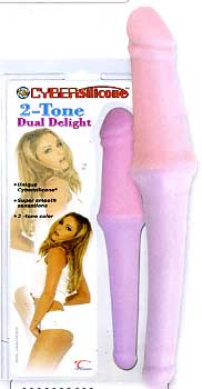 CYBERSILICONE 2-TONE DUAL DELIGHT 