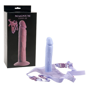FALLO INDOSSABILE MAGNUM STRAP-ON PURPLE
