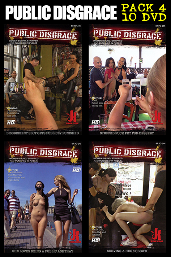 KINK.COM : PUBLIC DISGRACE 10 FILM PACK 04 