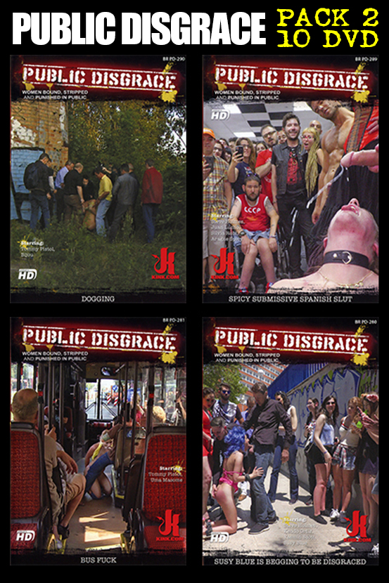 PUBLIC DISGRACE PACK 2 - 10 DVD