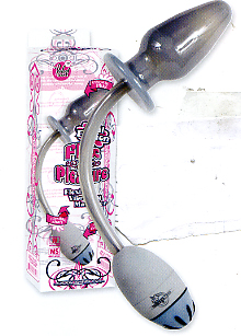 FLEX -A- PLEASURE ANAL VIBE CHARCOAL 