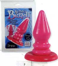 SASSY BENDI PINK DOME PLUG