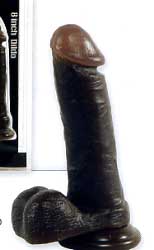 BLACK BOOMSER 8'' DILDO