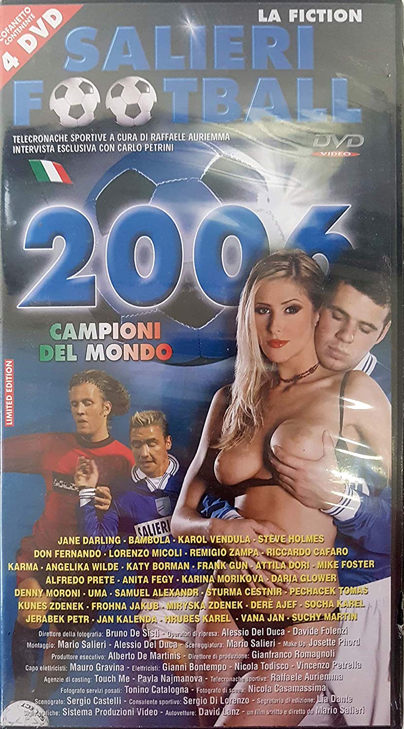 Salieri football 2006 - la Fiction - 4 DVD - ErosDvd.it foto Immagine